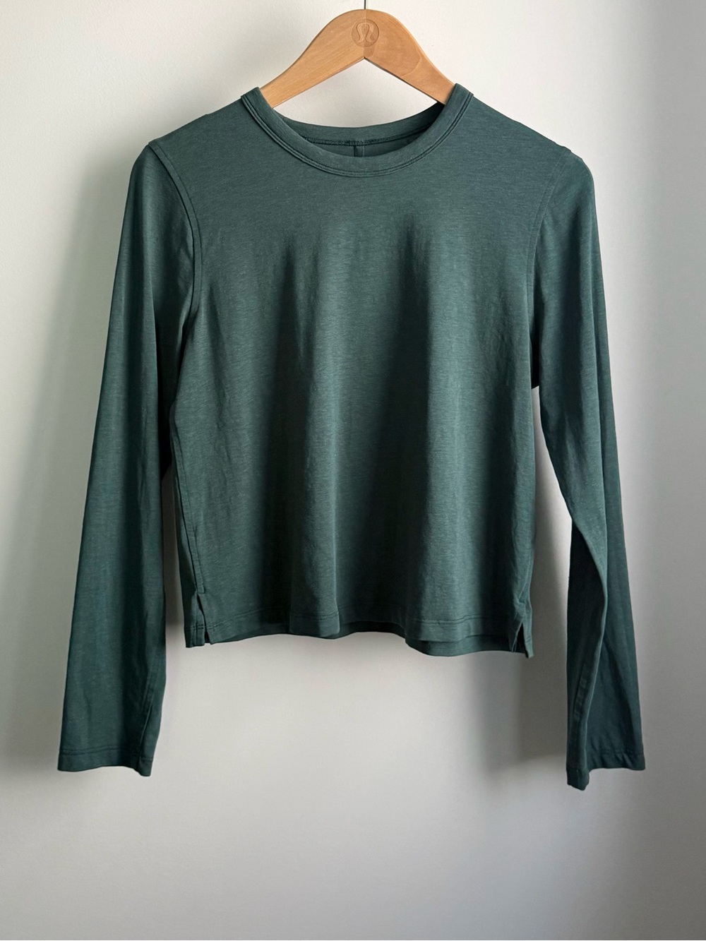 lululemon classic-fit cotton blend long sleeve
